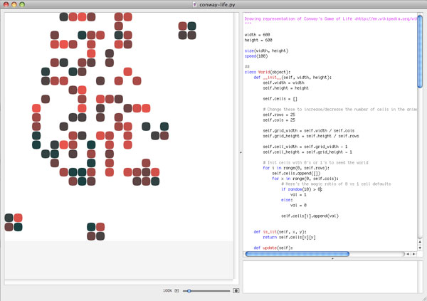 Nodebox screenshot